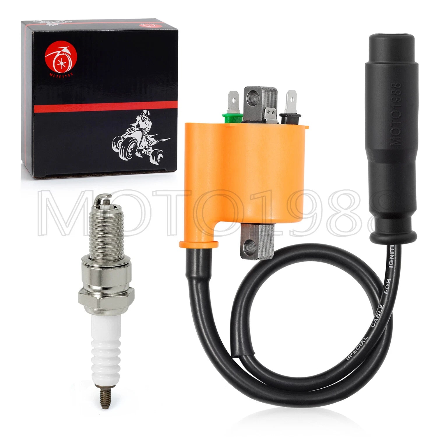 Ignition Coil Pack and Spark Plug for Kawasaki Teryx4 800 (2014-2022)