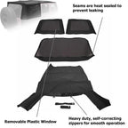 Soft Top with Tinted Windows for Jeep Wrangler JK Unlimited (2007–2009)