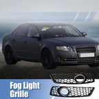 Pair P0807682J Fog Light Grille Covers for Audi A3 8P (2009–2013)