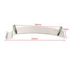 Silver Rear Mudguard Plate Support Bracket for Harley Touring Softail (1999-2024)