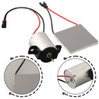 Fireplace Fan Motor & Accessories Set for Stove Blower