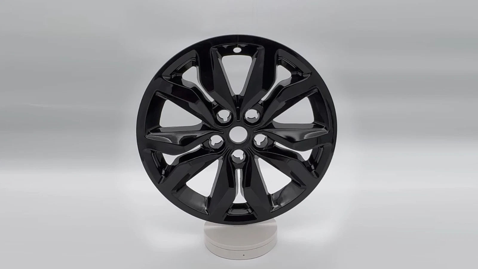 Wheel Skins Set of 4 Gloss Black Plastic for Chevy Impala (2016–2019)