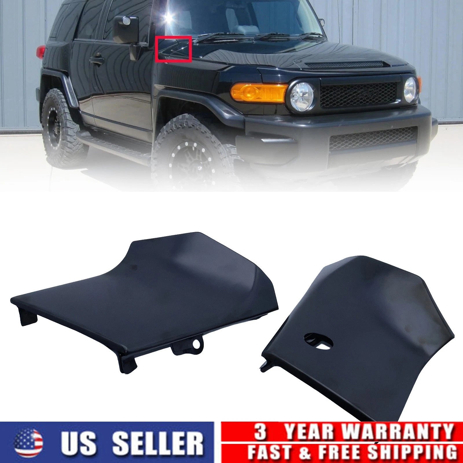 Upper Fender Panel Trim Cover for Toyota FJ Cruiser (2007–2014)