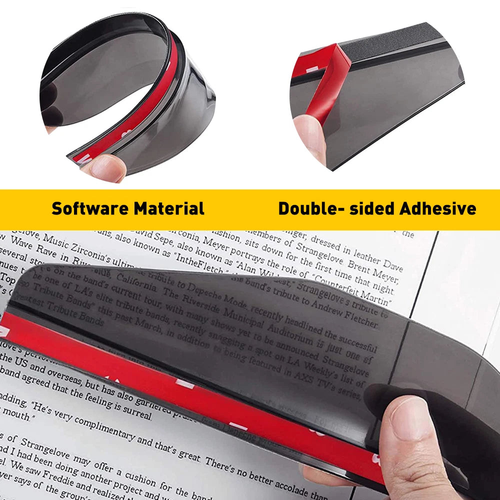 2X Rear View Mirror Rain Guards for Car Accessories