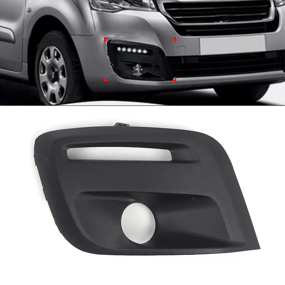 Front Right Fog Light Grills for Citroen Berlingo, Peugeot Partner (2015-2019)