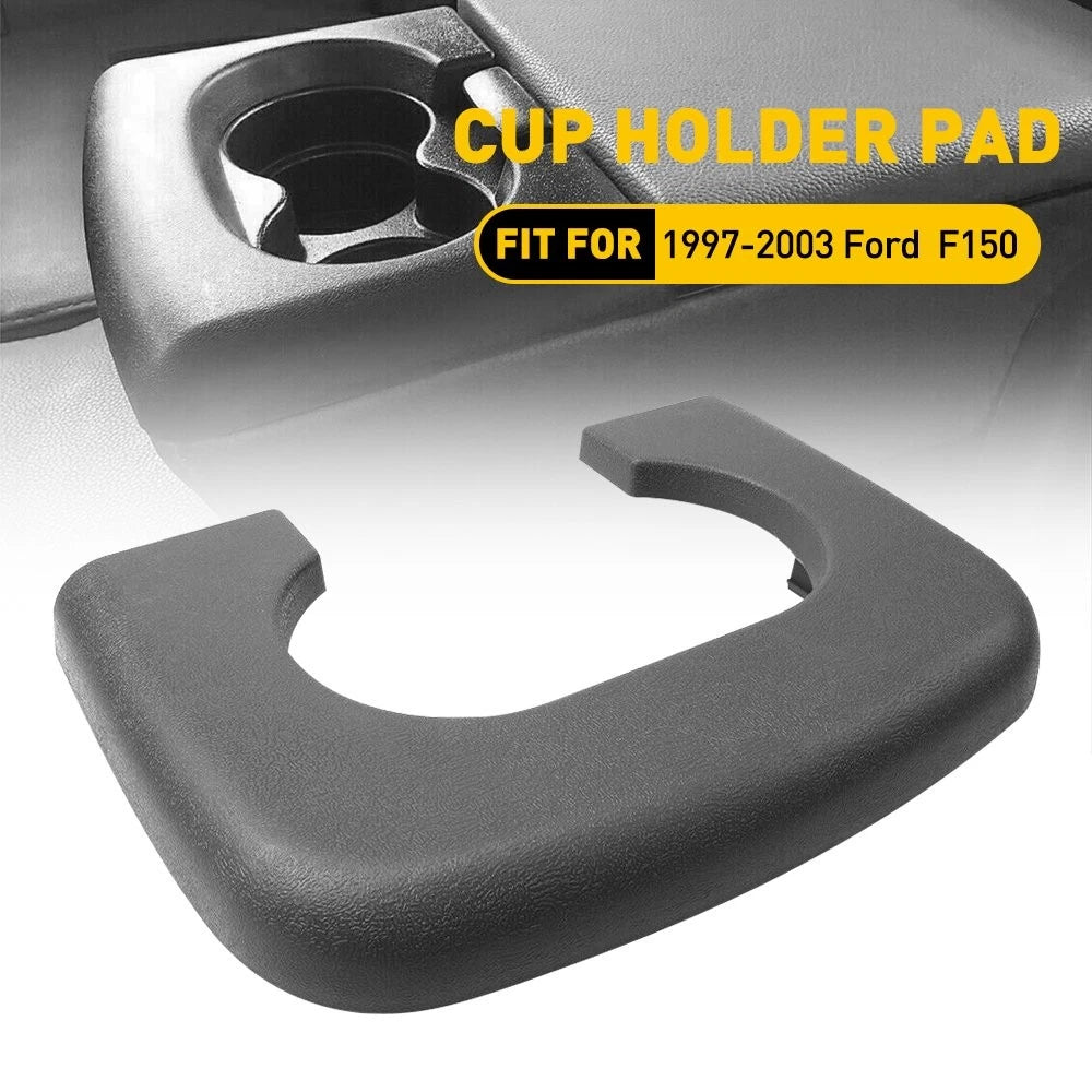 Center Console Cup Holder for Ford F150 (1997–2003) Armrest Pad ABS