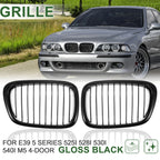 Glossy Black Front Kidney Grille for BMW 528i 540i (1997)
