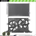 A/C Condenser and Cooling Fan Kit for Scion xB (2008–2015)