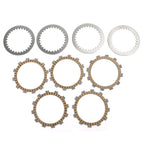 Clutch Kit Steel & Friction Plates for Kawasaki KLX125, Suzuki GN125, GSX-R150