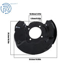 Front RH & LH Disc Brake Dust Cover for Toyota 4Runner (2003–2009), FJ Cruiser (2007–2014)