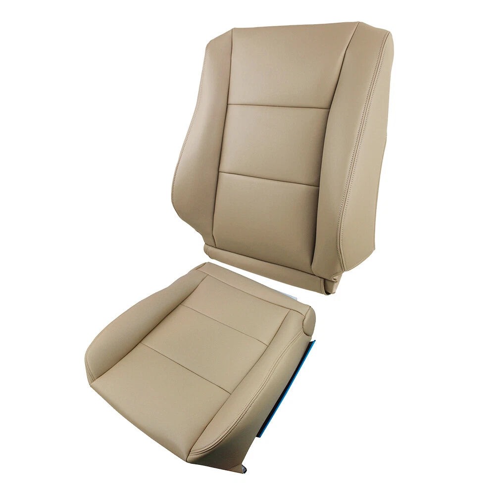 Leather Seat Cover Set for Toyota Land Cruiser (1998–2007) Tan