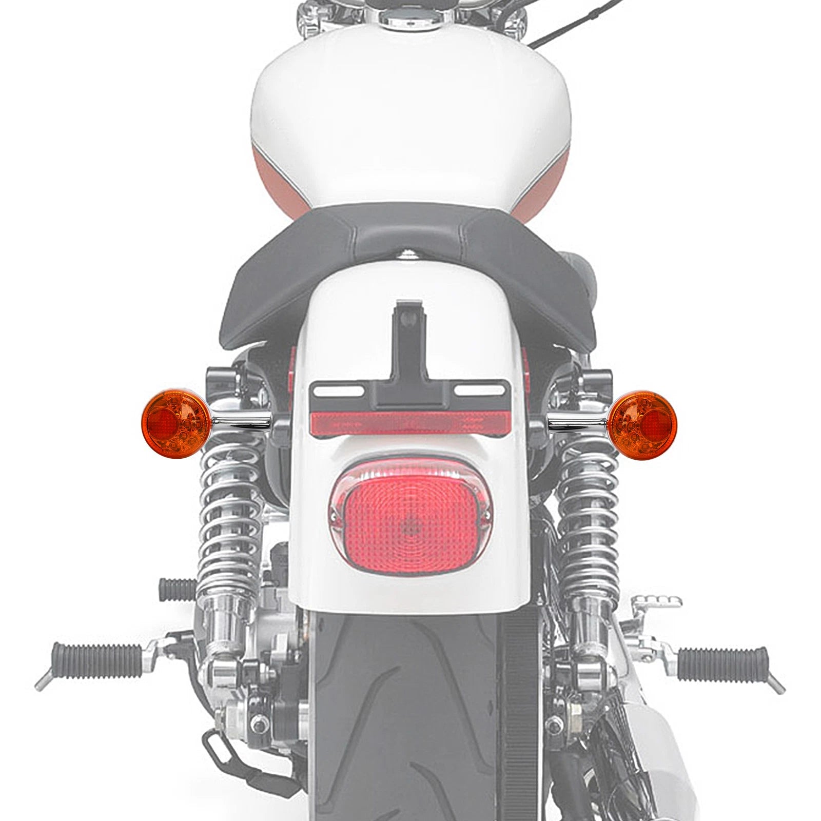 Rear Turn Signal Light Lamp for Harley Sportster XL883 XL1200 (1992–2016)