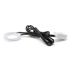 2X RGB COB LED Halo Rings Lamp Kit for Universal Cars (100MM)