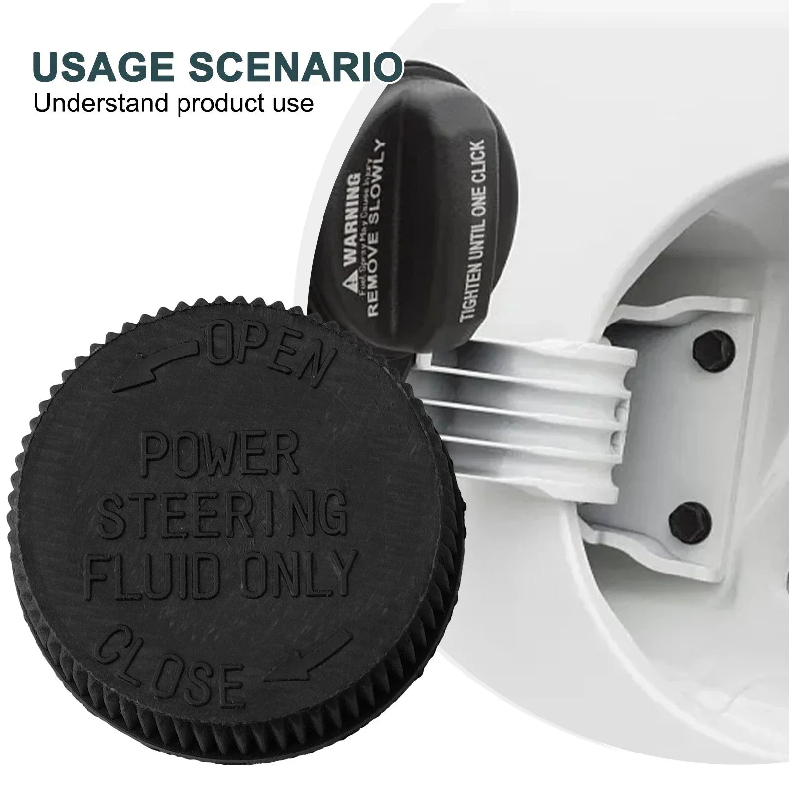 Power Steering Fluid Tank Cap-Cover for Mazda 3 MX-5 Miata CX-7