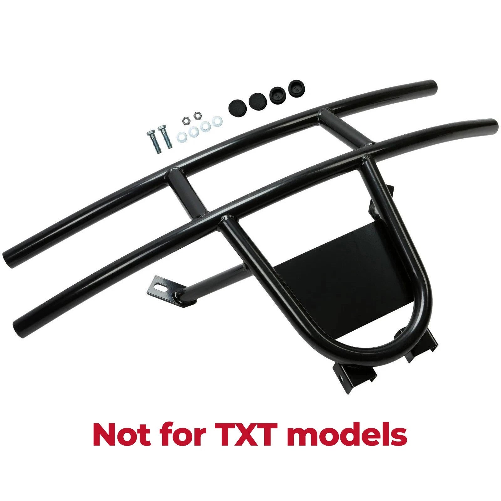Front Bumper Brush Guard for EZGO RXV (2008-2015) Heavy Duty Powder Coated