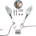 Flame LED Turn Signal Integrated Mirrors for Honda CBR600RR (2003–2006)