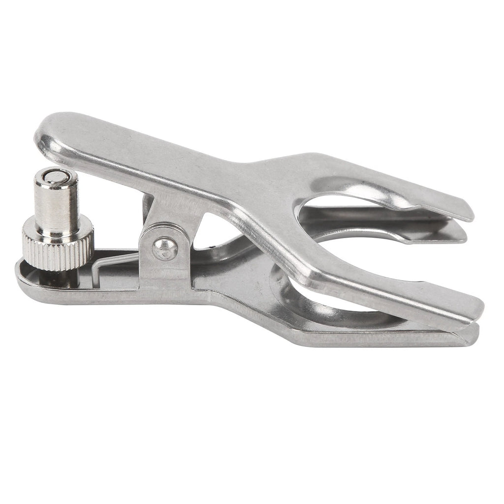 Stainless Steel Ball Joint Clamp for Bottle Mouth with Top Fastening Screw