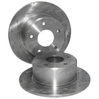2 x Rear Disc Brake Rotors Slotted + Drilled for Holden Commodore VR VS IRS