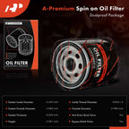 6X Engine Oil Filter for Suzuki Verona Chevrolet Epica (2004–2006)