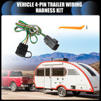 Set of 4-Pin Trailer Wiring Harness Kit for Buick Envision (2016–2023)