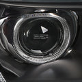Pair of Projector Headlights for Honda Accord (2013–2015) - Black Housing