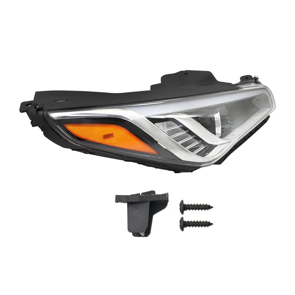 Headlight Assembly for Hyundai Sonata (2015–2017) Passenger Side Halogen