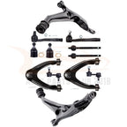 Set of 12 Suspension Front Upper Control Arm Ball Joints for Honda CR-V (1997–2001)