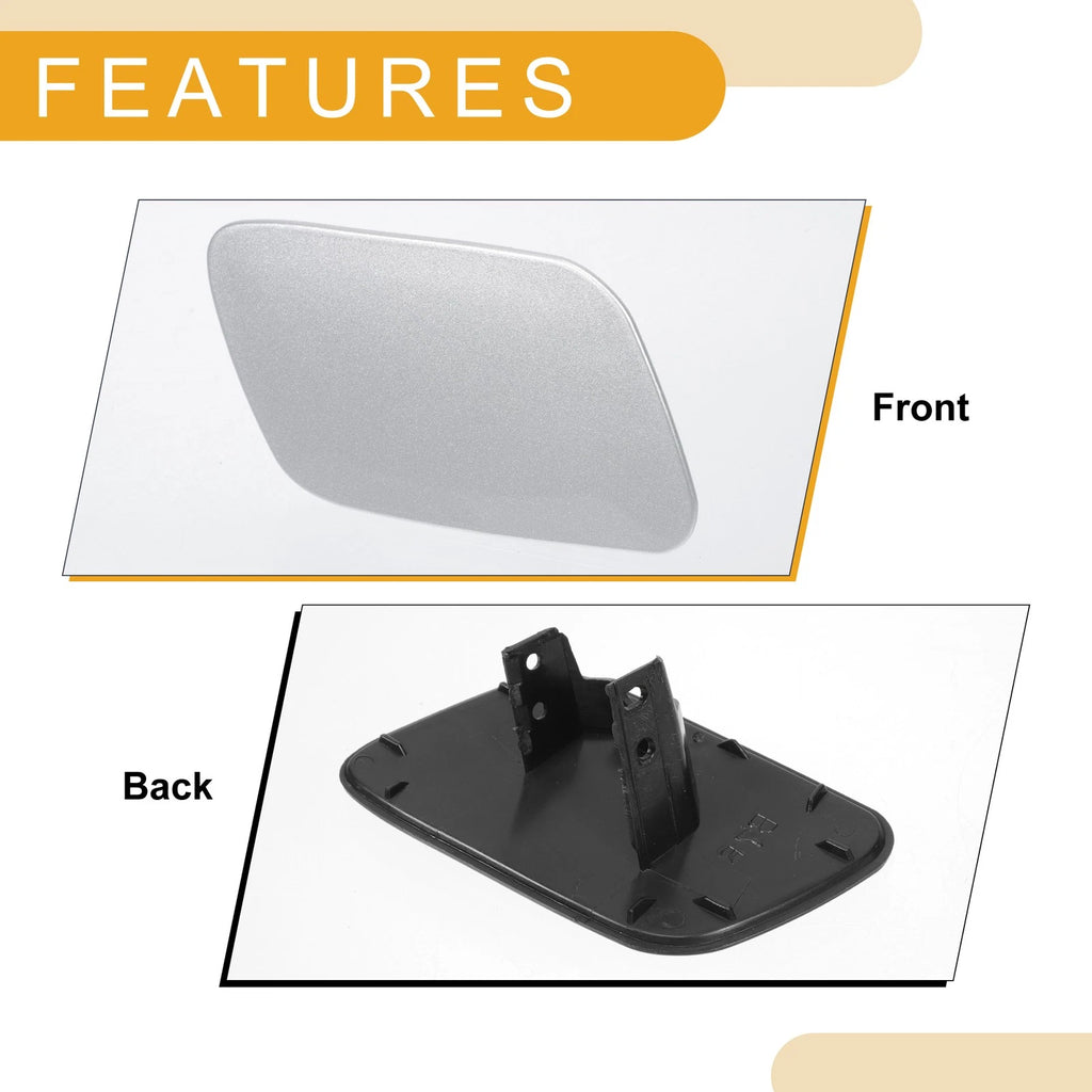Front Right Washer Nozzle Cover Cap for Audi A4 (2005–2008) 8E0955453B