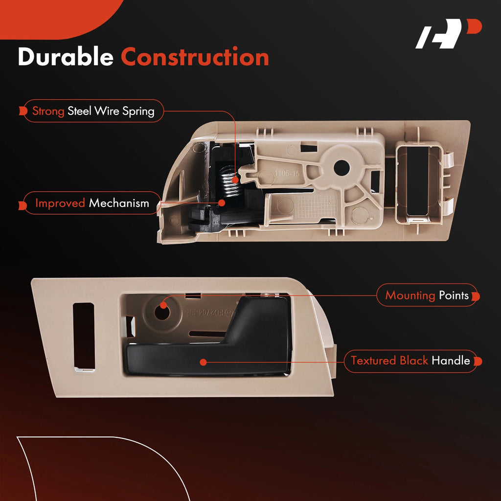Front Right Interior Door Handle for Ford Escape (2008-2012) Beige