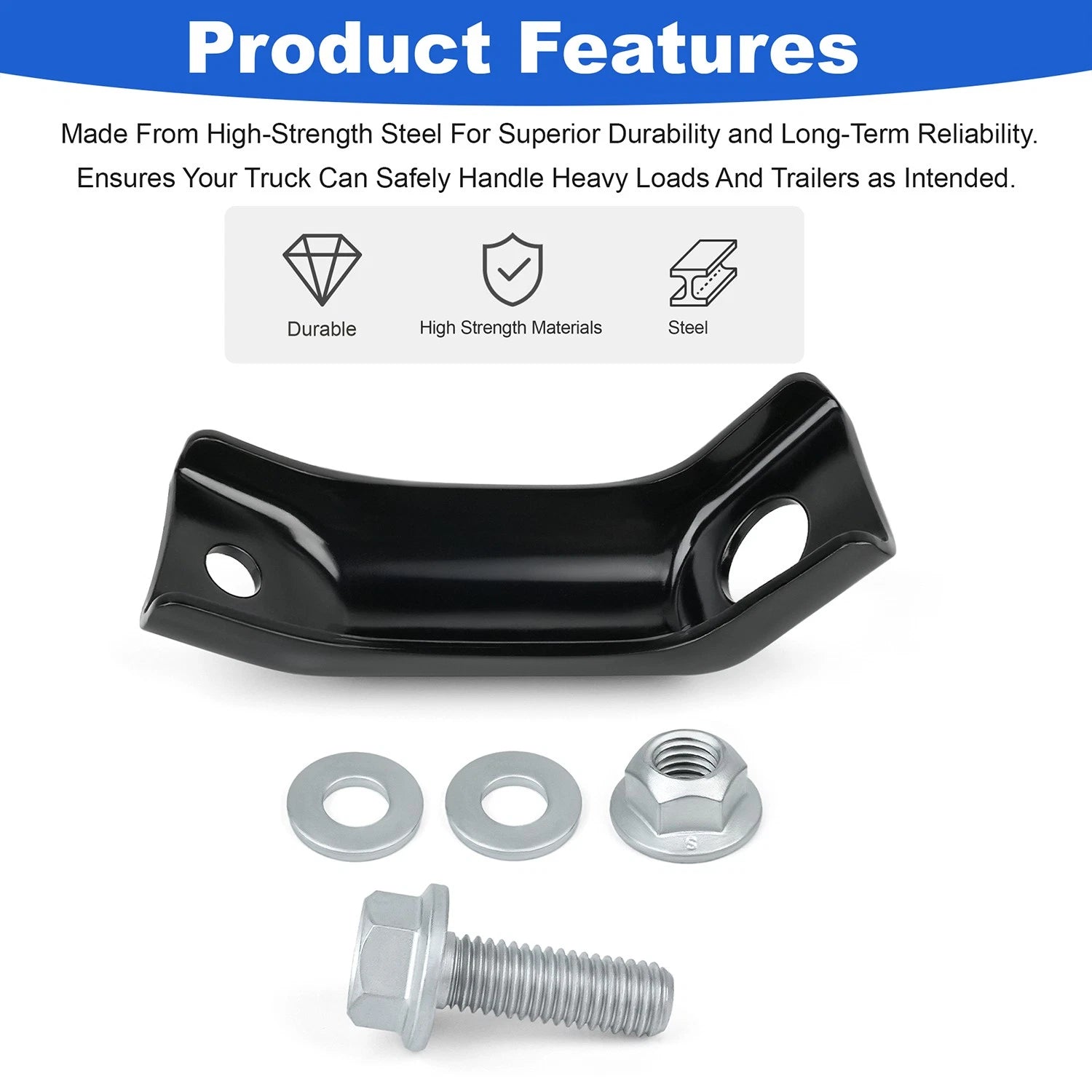 Rear Leaf Spring Hanger Bracket for Chevrolet Silverado 1500 & GMC (1999–2007)
