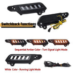 Switchback LED Fog/DRL Kit with Sequential Turn Signal for Toyota Tacoma (2016–2023)