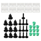 2 x Clips Car Side Skirt Fitting Accessory Parts for 3-Series E90–E91