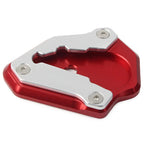 Red Side Stand Enlarger Pad for Ducati 848 1098 1198 (2008-2014)