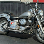 Shortshots Staggered Exhaust Pipes for Yamaha V Star 650 (1998–2010)