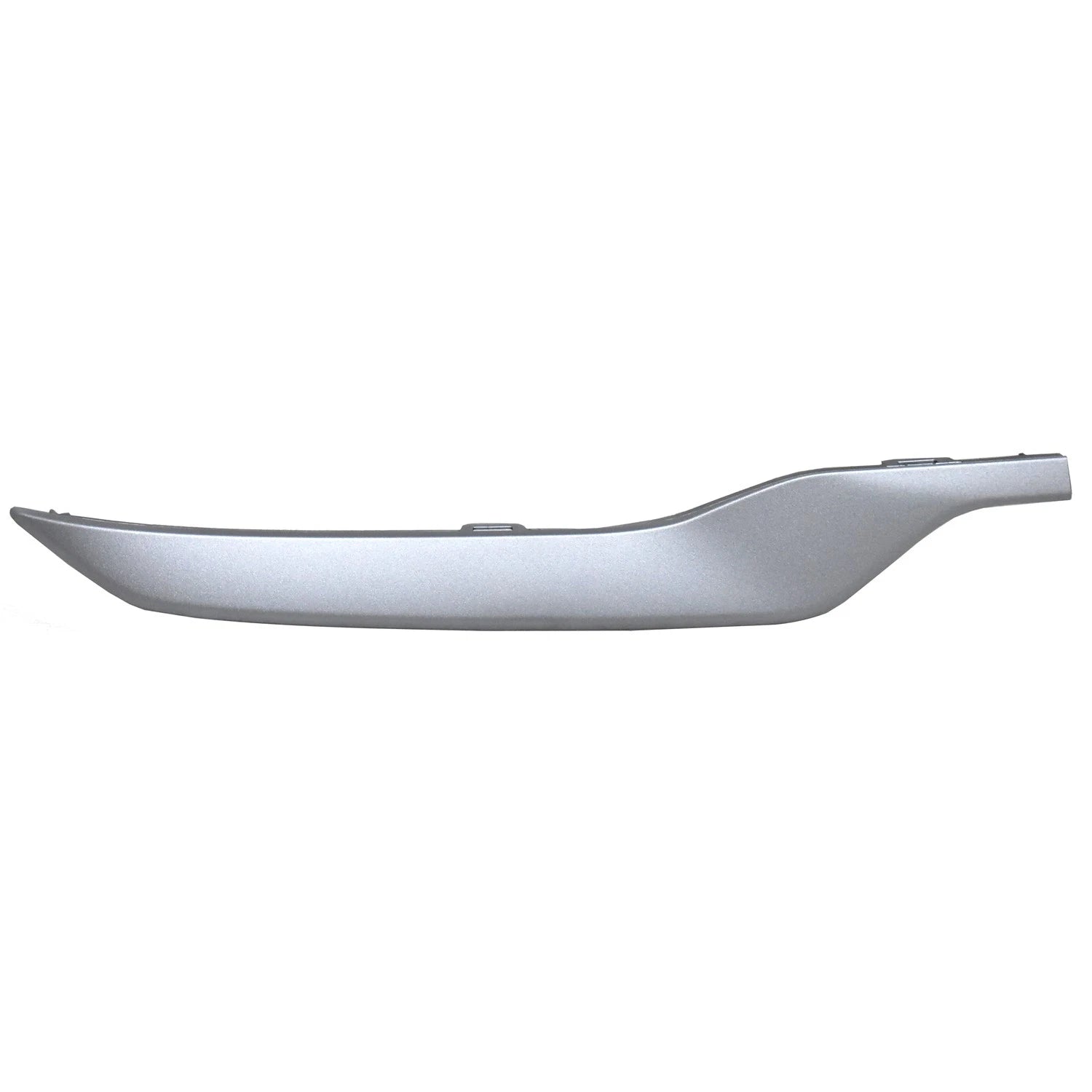 Replacement Gray Textured Polypropylene Rear Driver Lower Bumper Cover Molding