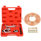 25 Ft Copper Coated Brake Line Tool Kit for Universal Applications (W/16 Fittings + 4 Unions)