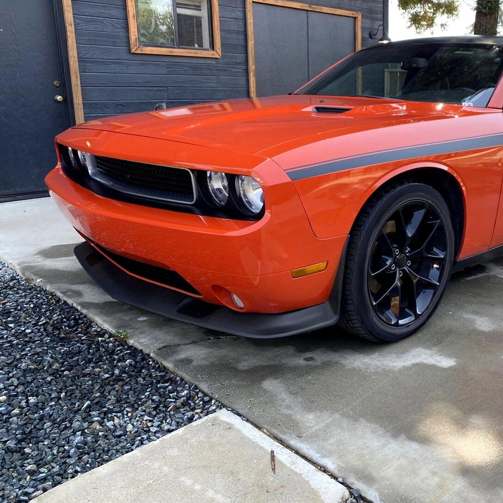 Front Bumper Valance Air Dam Lip for Dodge Challenger (2008–2014)