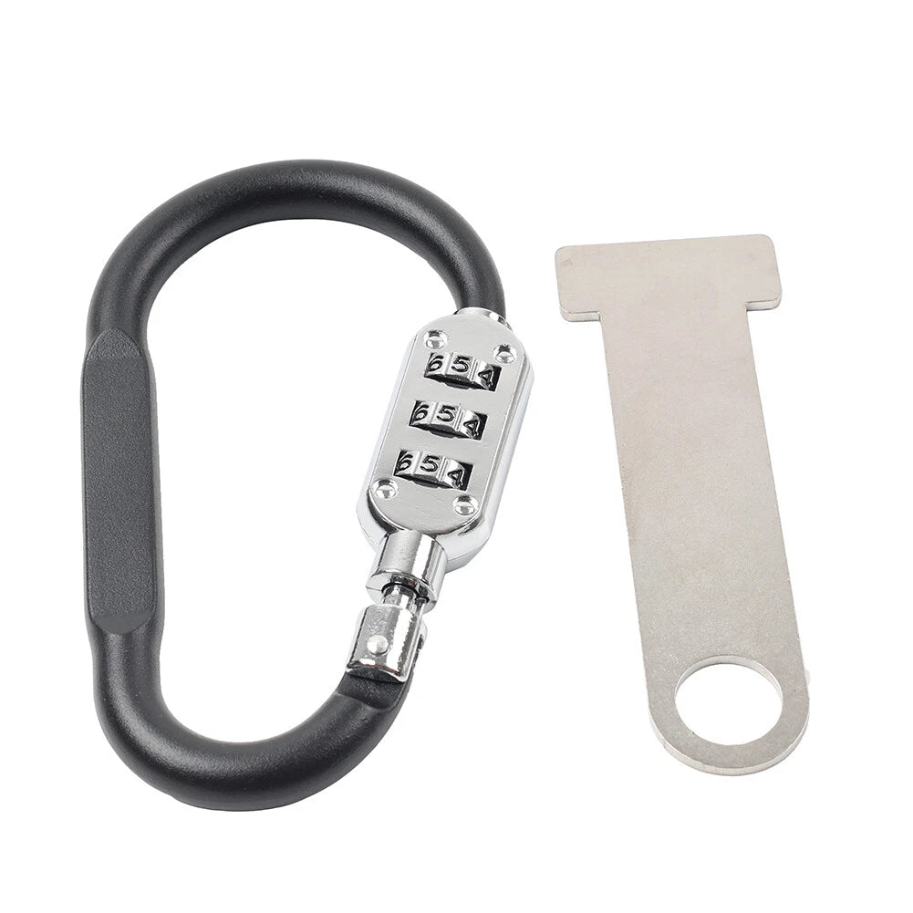 Motorcycle Helmet Lock Buckle T-Bar Kit for Harley (Universal)
