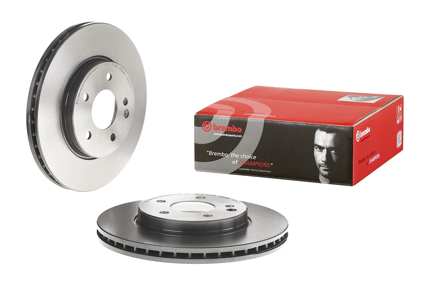 Brembo Vented Brake Disc Rotor for Mercedes W202 W210 R170 (1994–2002)