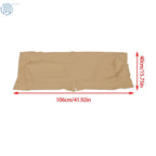 Tan Front Vinyl Backseat Covers for EZGO TXT (1995-2013) Golf Cart