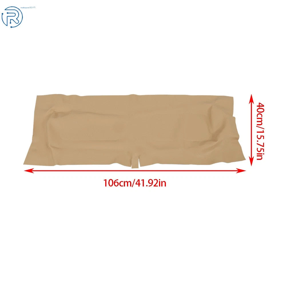 Tan Front Vinyl Backseat Covers for EZGO TXT (1995-2013) Golf Cart