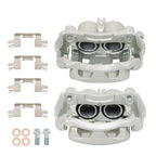 2X Front Brake Calipers w/ Bracket for Nissan Xterra Suzuki Equator (2005-2019)