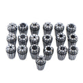 19Pcs ER16 Spring Collet Set for CNC Milling Lathe Tool