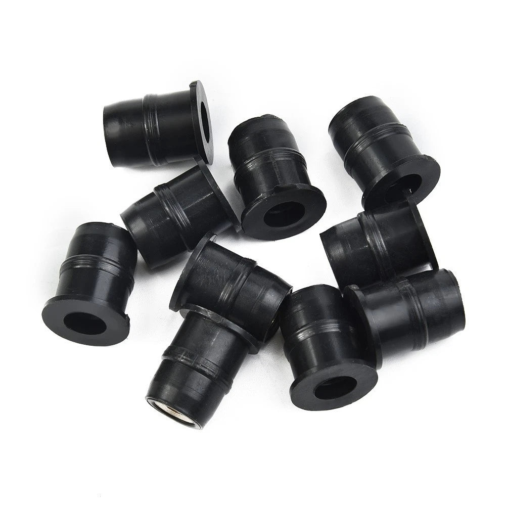 Set of 10 Rubber Well Nuts for Motorcycle M5 Windshield Fairing