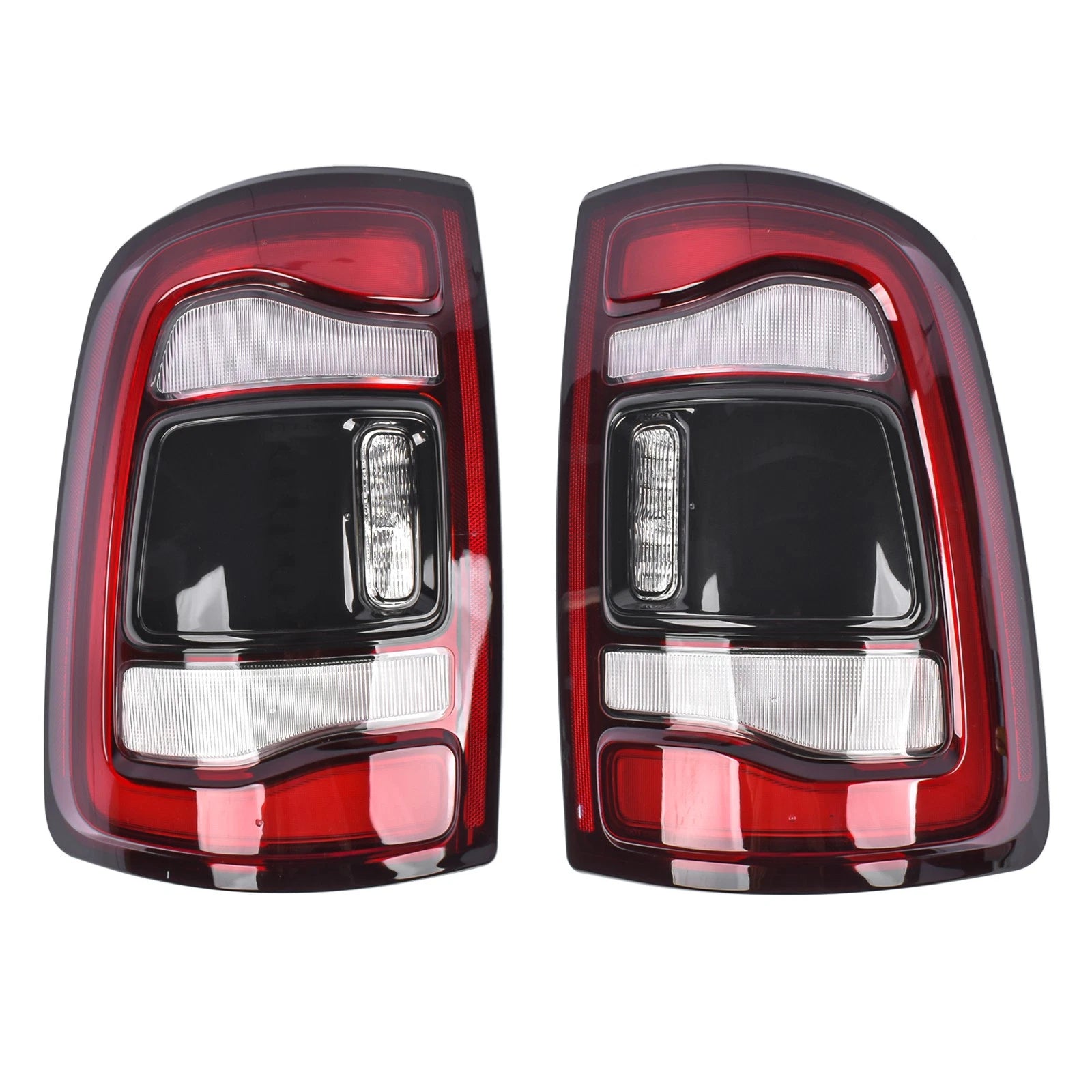 2X LED Tail Lights with Blind Spot for Dodge Ram 2500 3500 (2019–2024)