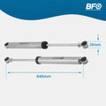 Set of 4 Off-Road Rear Shock Absorbers for Ford F-150 2WD/4WD (2009–2024)