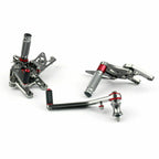 Aluminum Rearsets Footpeg Pedals for Honda CBR 1000RR (2012–2018) Titan Color