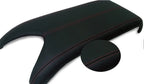 Center Console Lid Armrest Cover for Acura RDX (2007–2012) Red Stitch