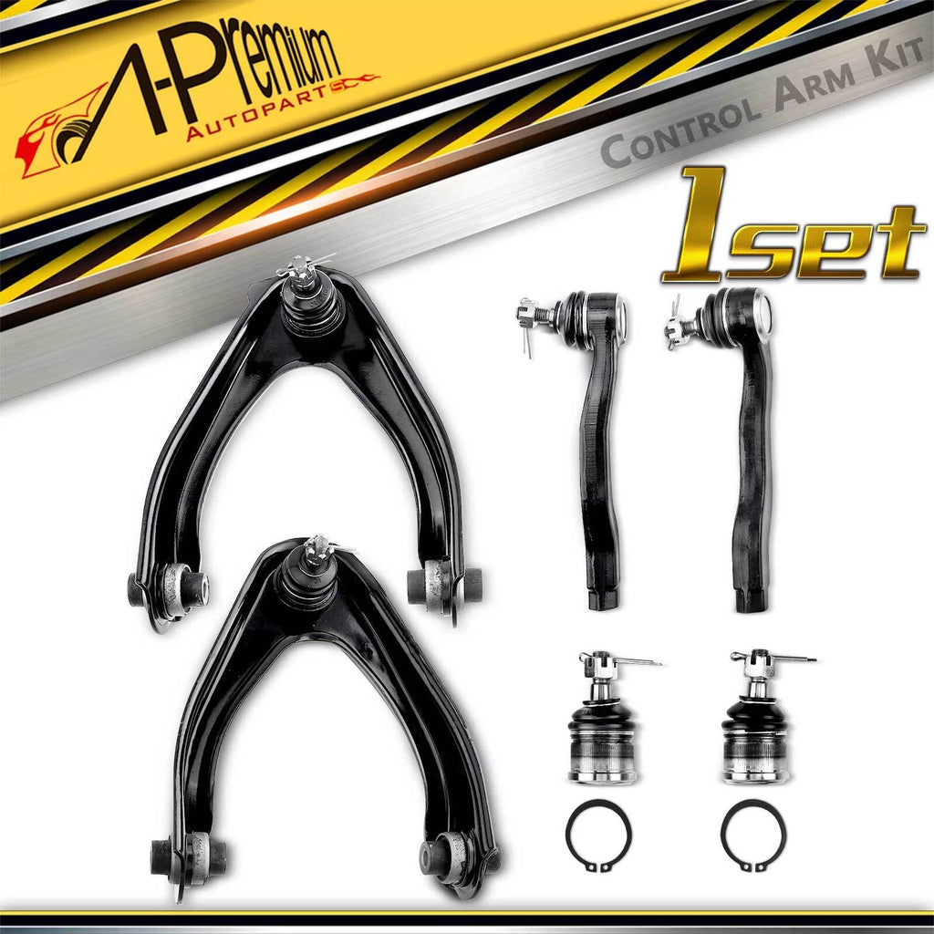 6X Front Upper Control Arm Ball Joint Tie Rod for Honda CR-V (1997–2001)