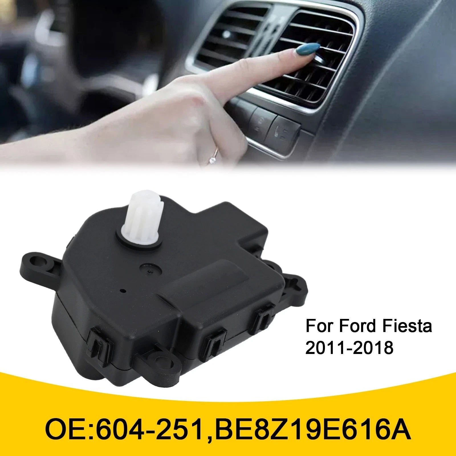 A/C Blend Door Actuator for Ford Fiesta (2011–2018)